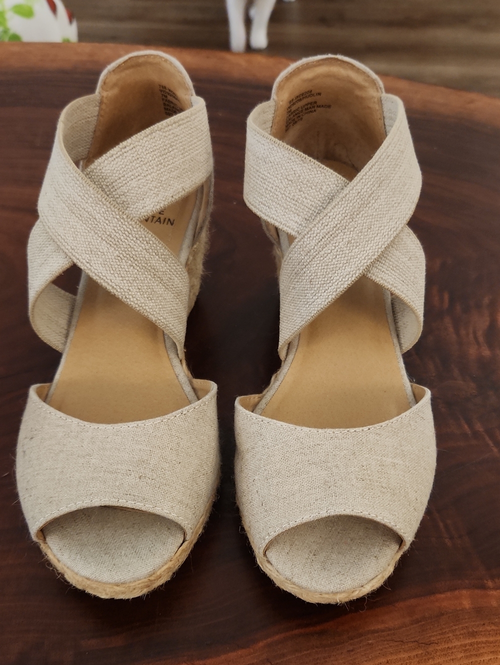 White Mountain Espadrilles - Size 7